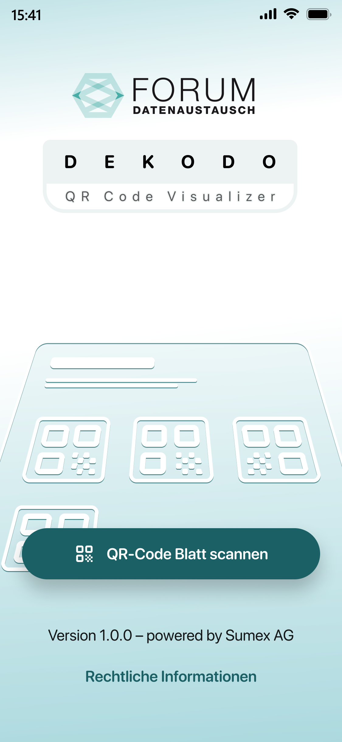 DEKODO QR-Code-Visualizer App Screenshot